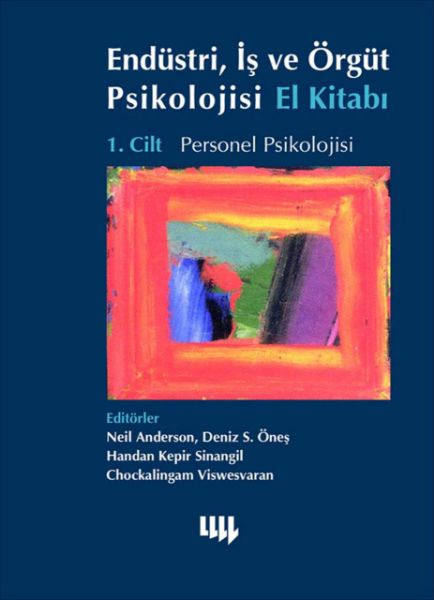 Endüstri, İş ve Örgüt Psikolojisi El Kitabı 1.Cilt Personel Psikolojisi resmi